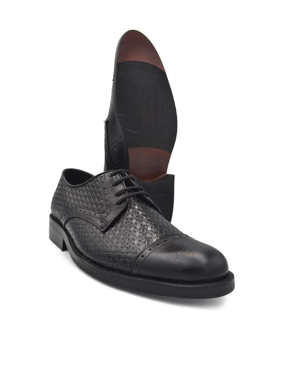 Zapato derby estilo dh para hombre