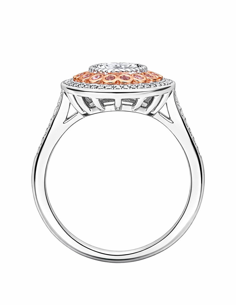 Anillo gladkova joyería p 925 de plata zirconia pavé