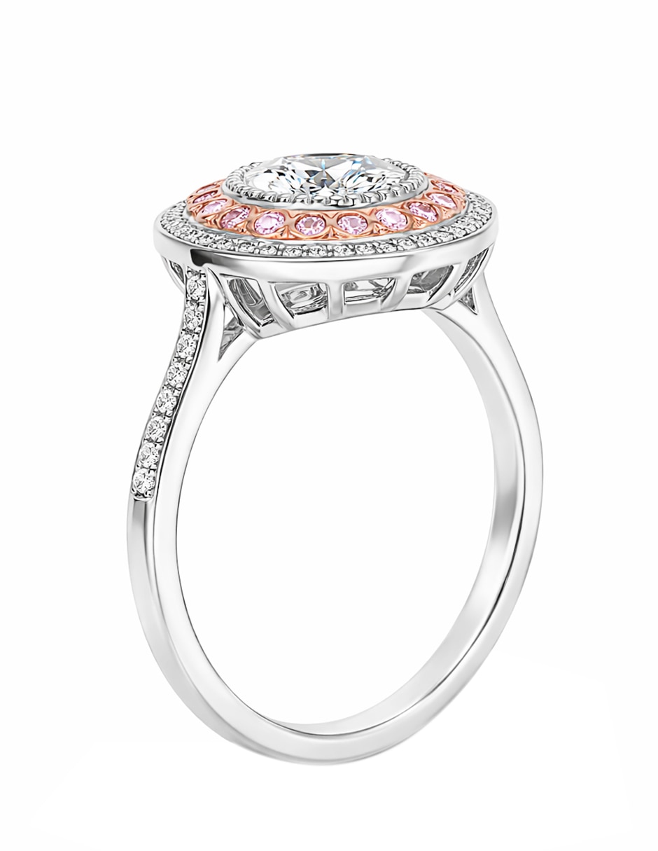 Anillo gladkova joyería p 925 de plata zirconia pavé
