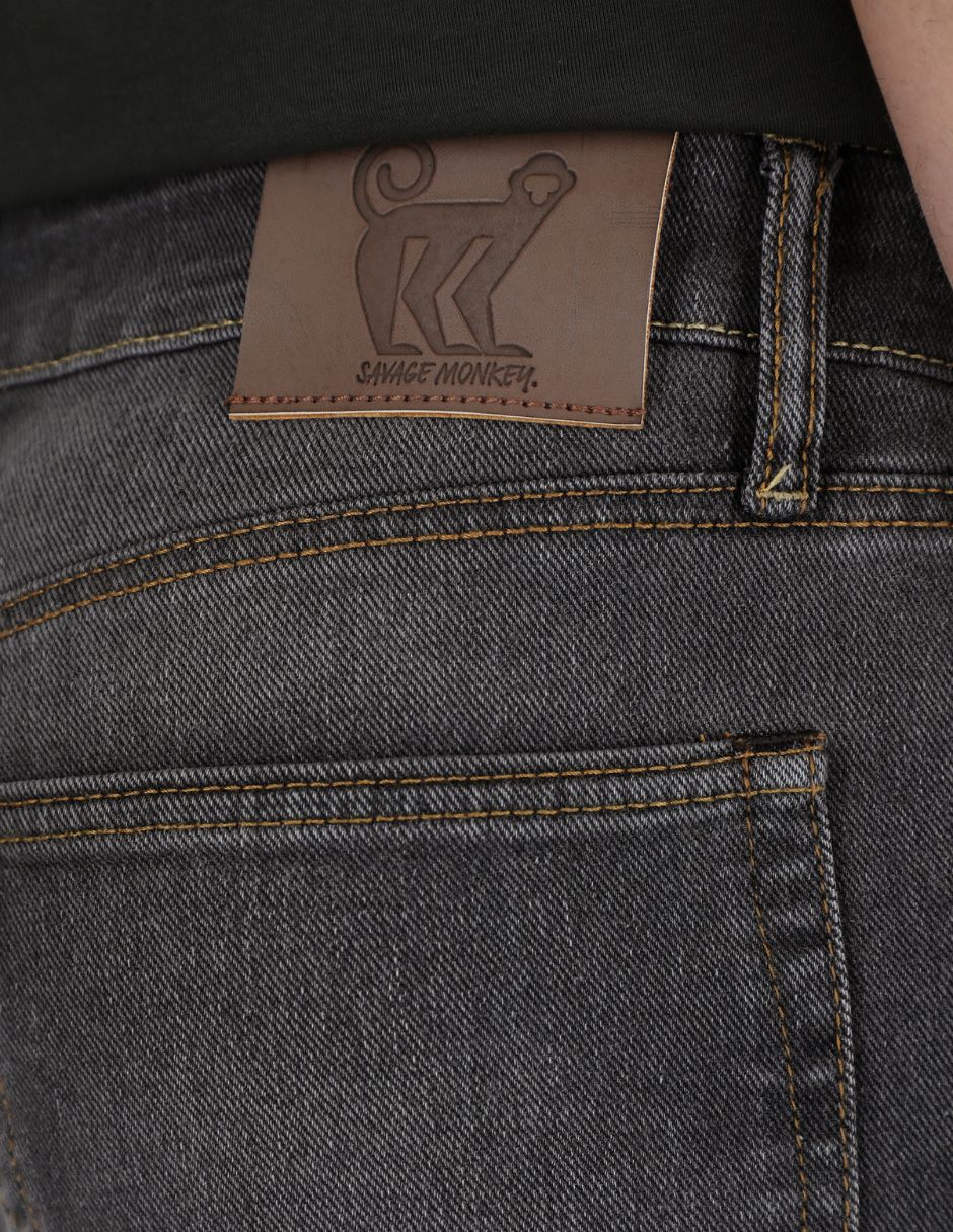 Jeans straight Savage Monkey para hombre