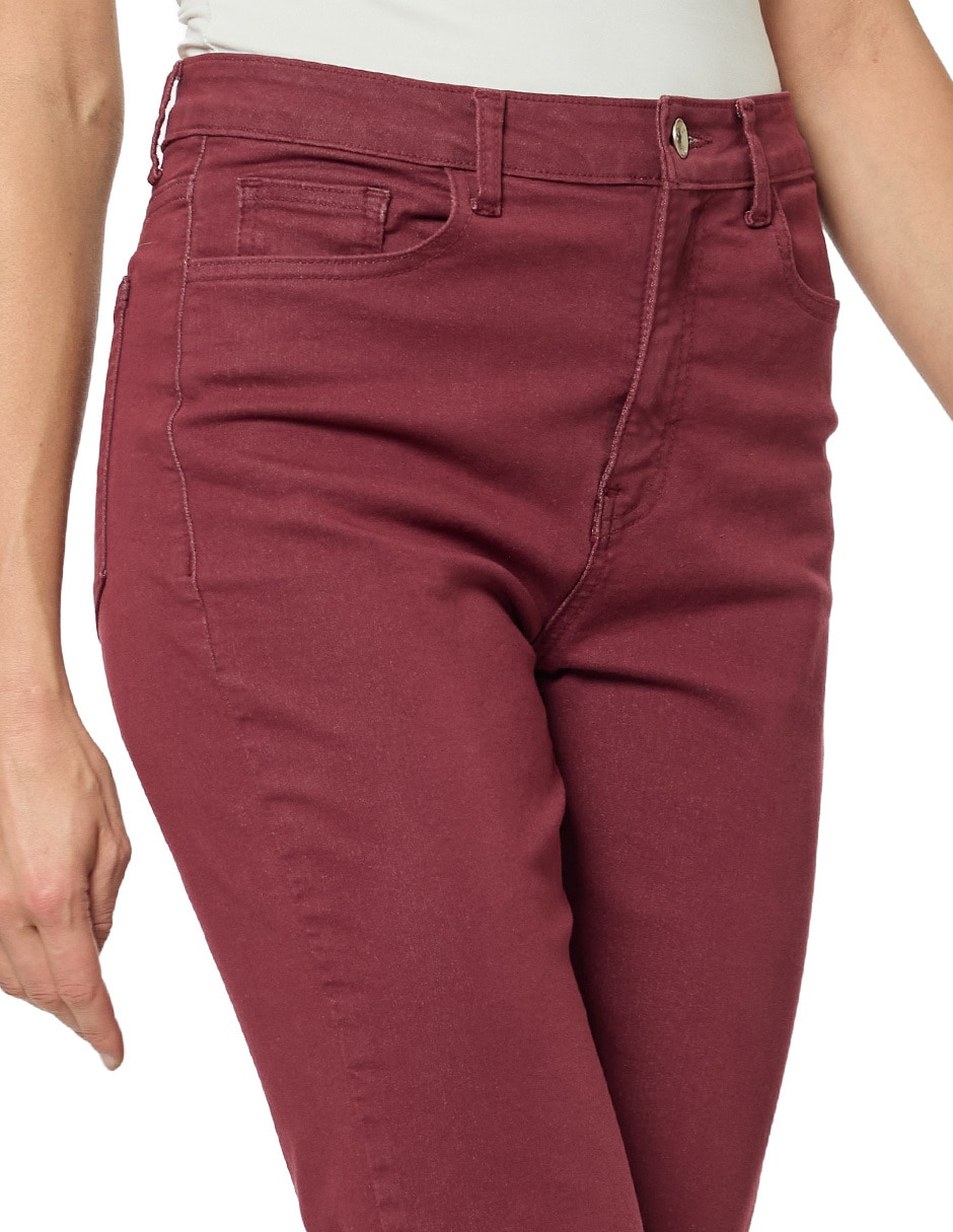 Jeans regular slim foley's 126450 corte cintura para mujer