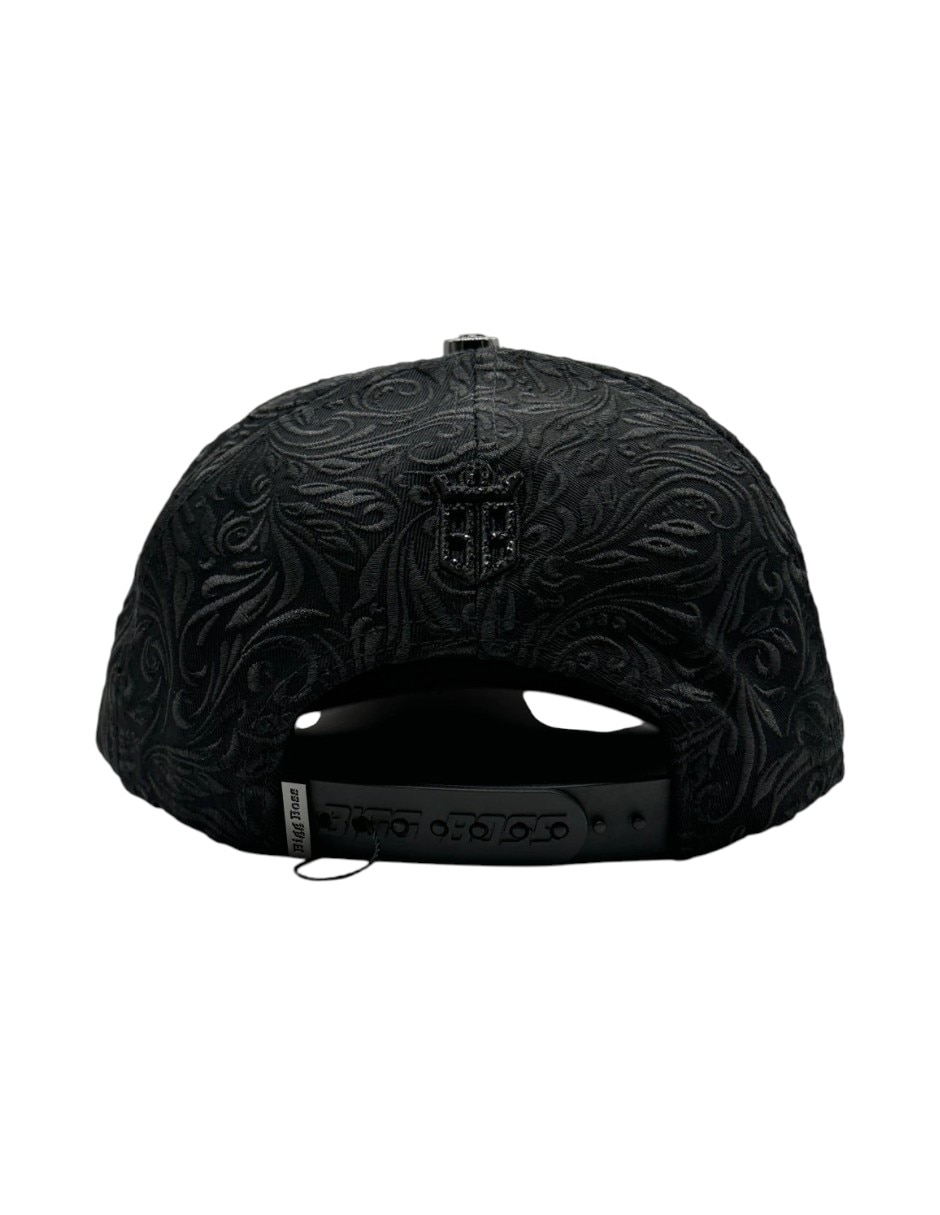 Gorra visera curva snapback big boss los angeles black para hombre