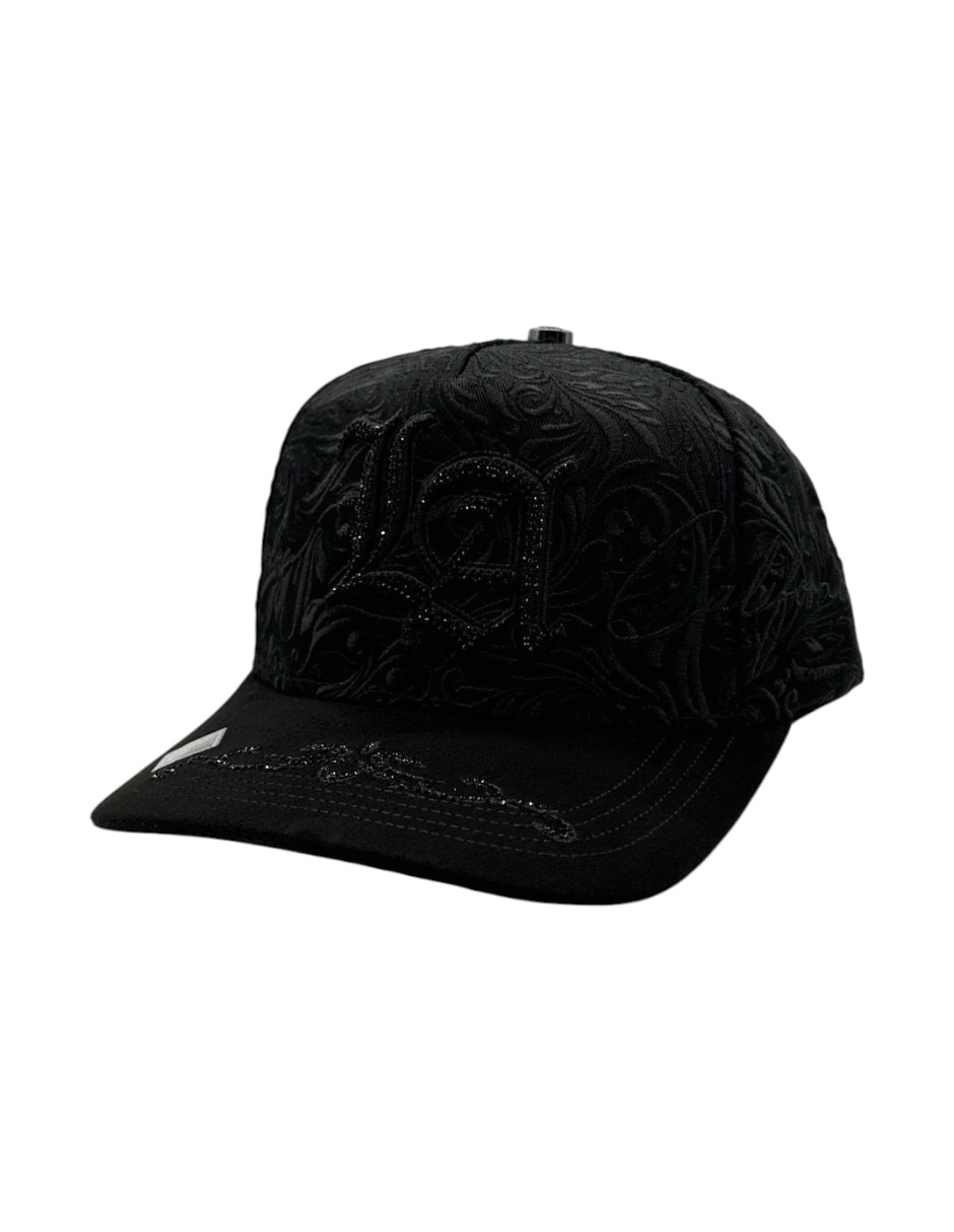 Gorra visera curva snapback big boss los angeles black para hombre