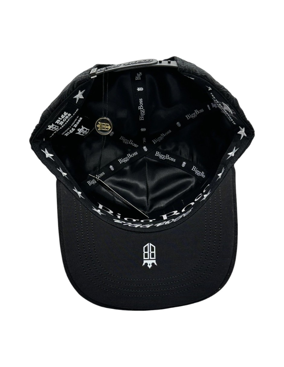 Gorra visera curva snapback big boss los angeles black para hombre