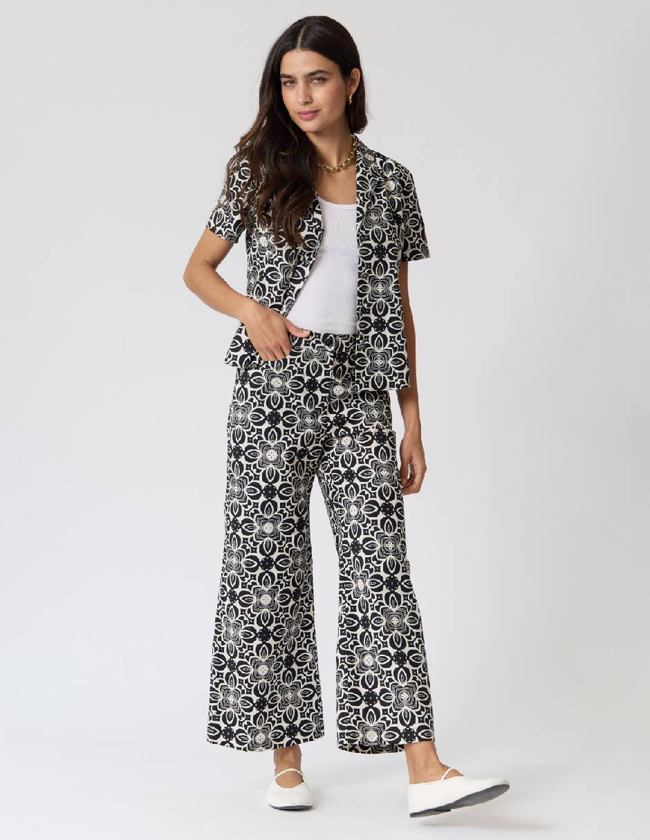 Pantalón regular regular para mujer 4