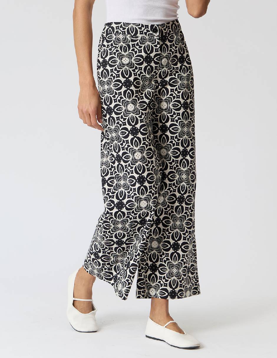 Pantalón regular regular para mujer 5