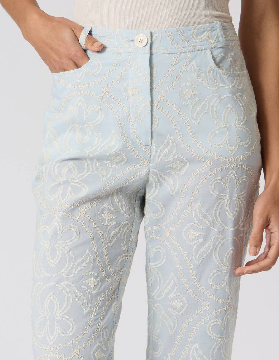 Pantalón regular criteria regular para mujer