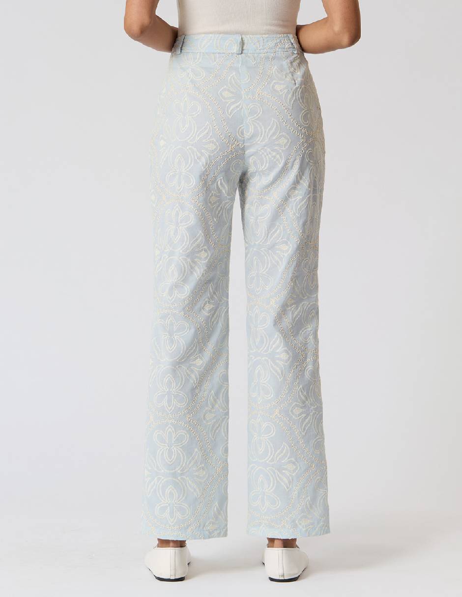 Pantalón regular criteria regular para mujer