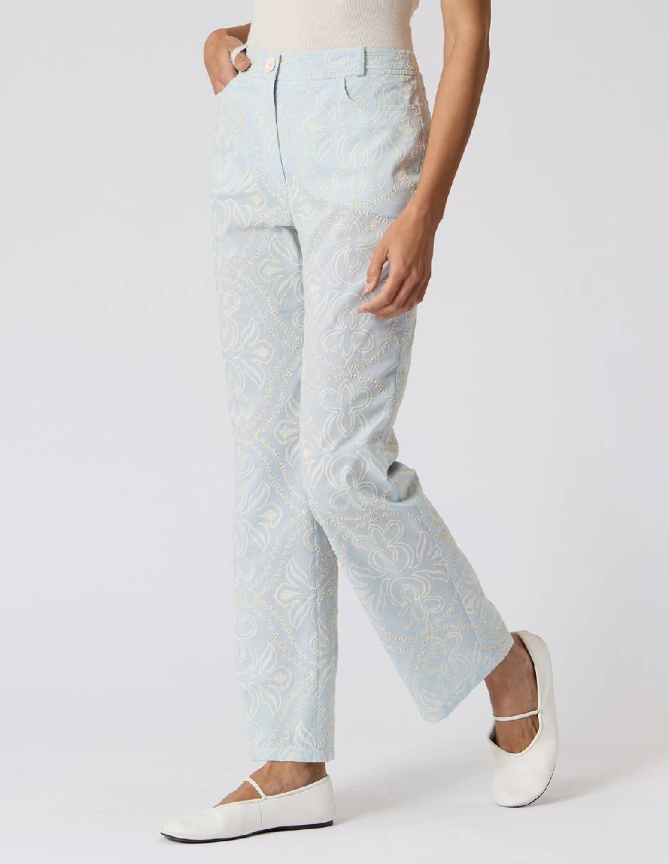 Pantalón regular criteria regular para mujer