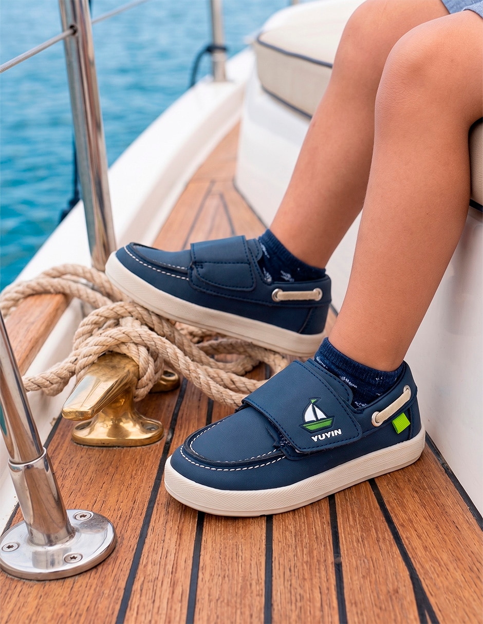 Zapato yuyin slip on para niño