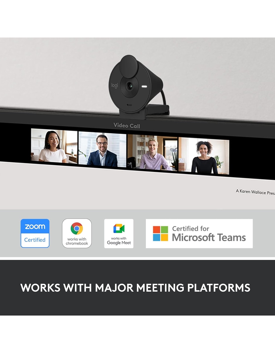 Cámara para consola Windows 10 LOGITECH Brio 301