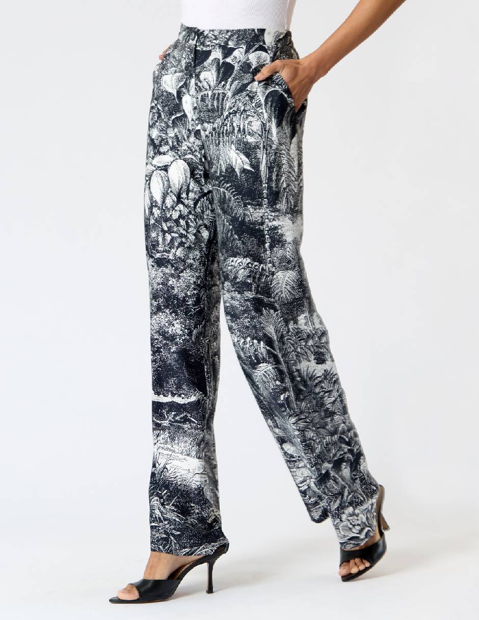 Pantalón regular regular para mujer 5
