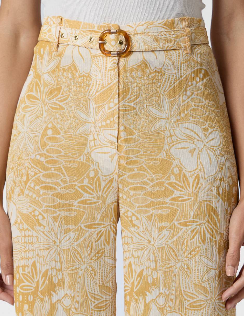 Pantalón regular regular para mujer 2