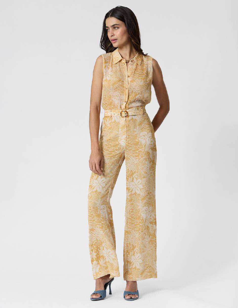 Pantalón regular regular para mujer 4