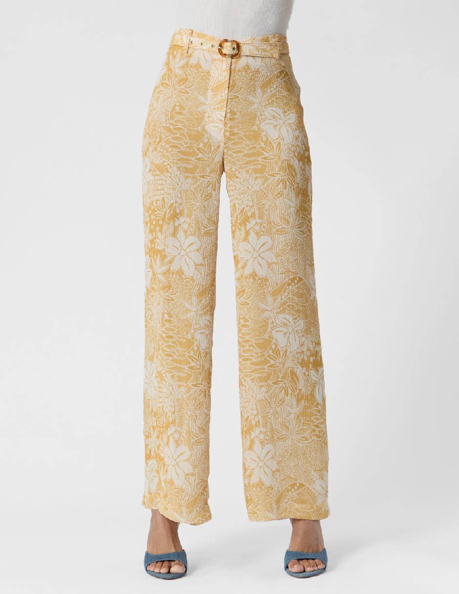 Pantalón regular regular para mujer