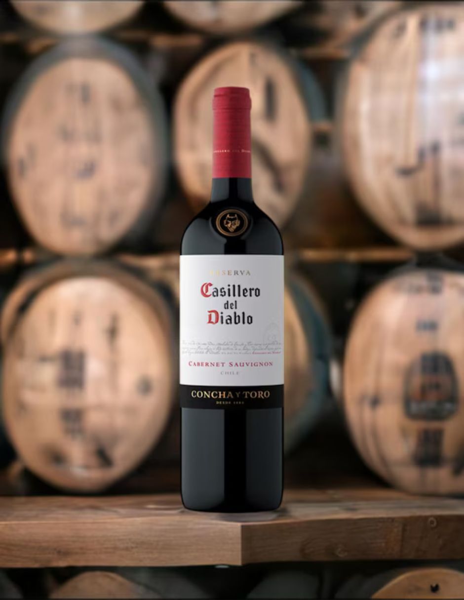 Vino tinto cabernet sauvignon casillero del diablo casillero del diablo chile