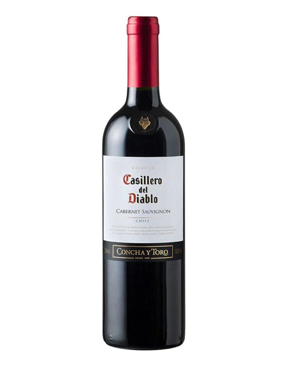 Vino tinto cabernet sauvignon casillero del diablo casillero del diablo chile