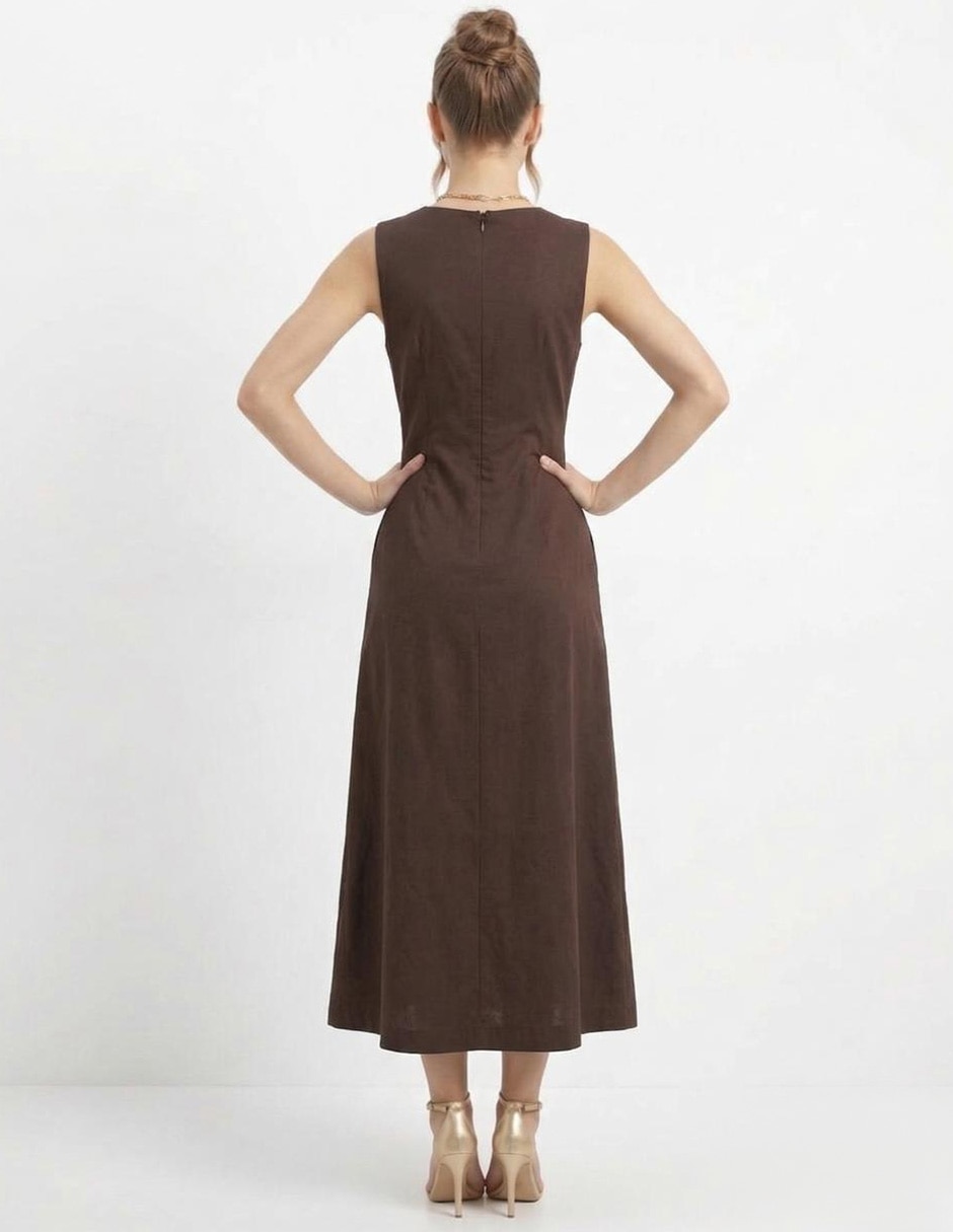 Vestido crop casual OKBOTH para mujer