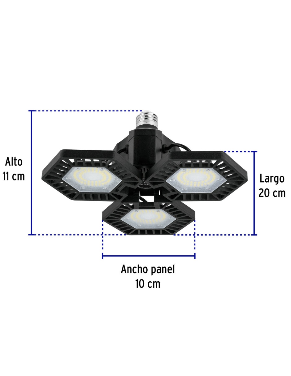 Lámpara direccionable Volteck Lait led Linea Garage