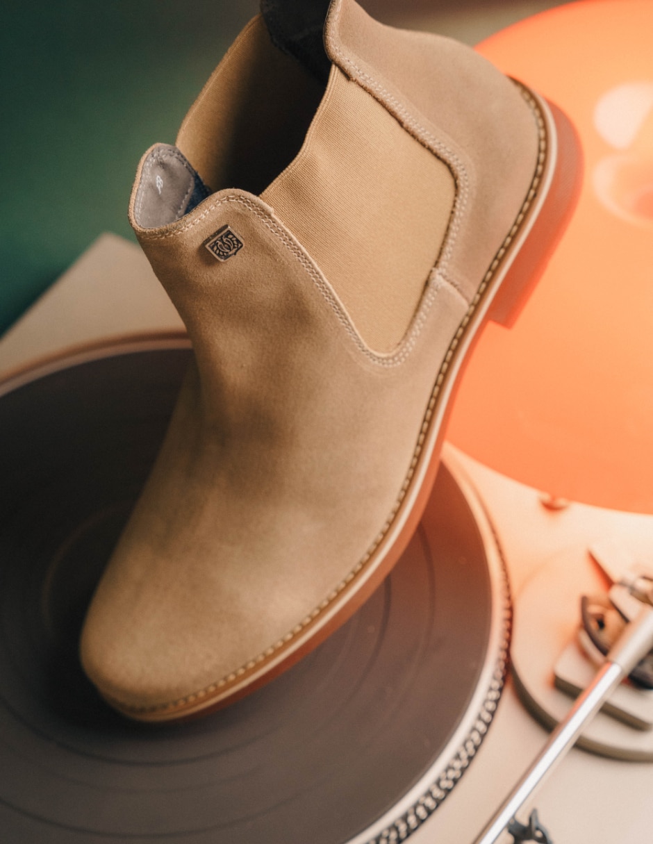 Botas hombre black peppers de piel para hombre
