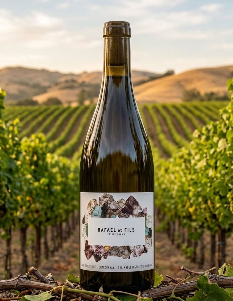 Vino chardonnay wineroots pour rosie estados unidos