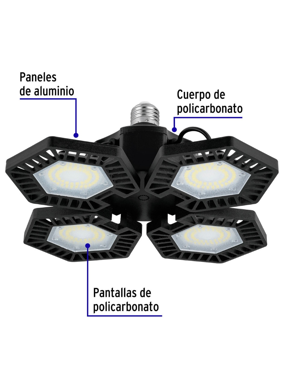 Lámpara direccionable Volteck Lait led Linea Garage