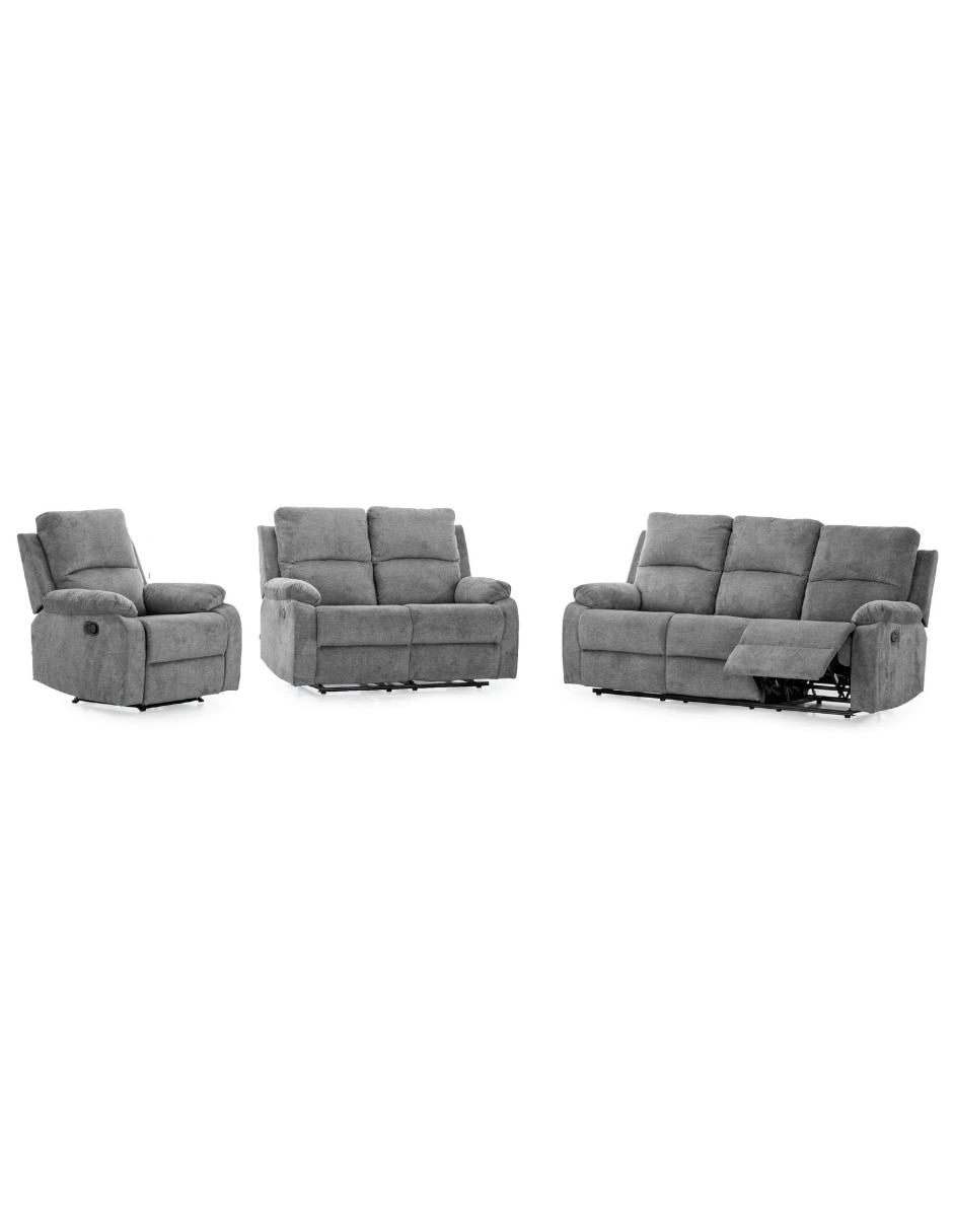 Sala 3 piezas Sala 321 reclinable Monza 1