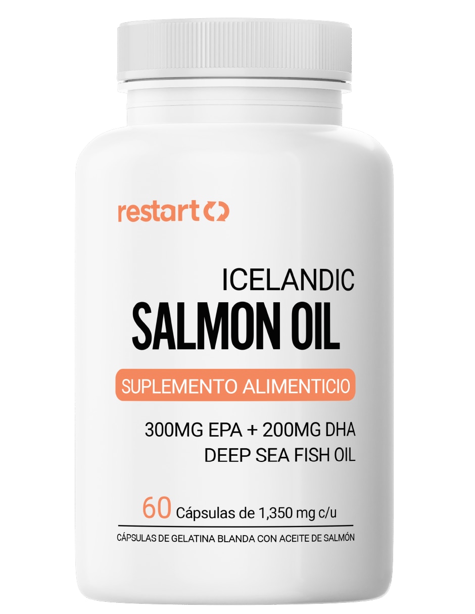 Aceite de salmón icelandic omega 3 con aceite de salmón Aceite de salmón icelandic omega 3 con aceite de salmón