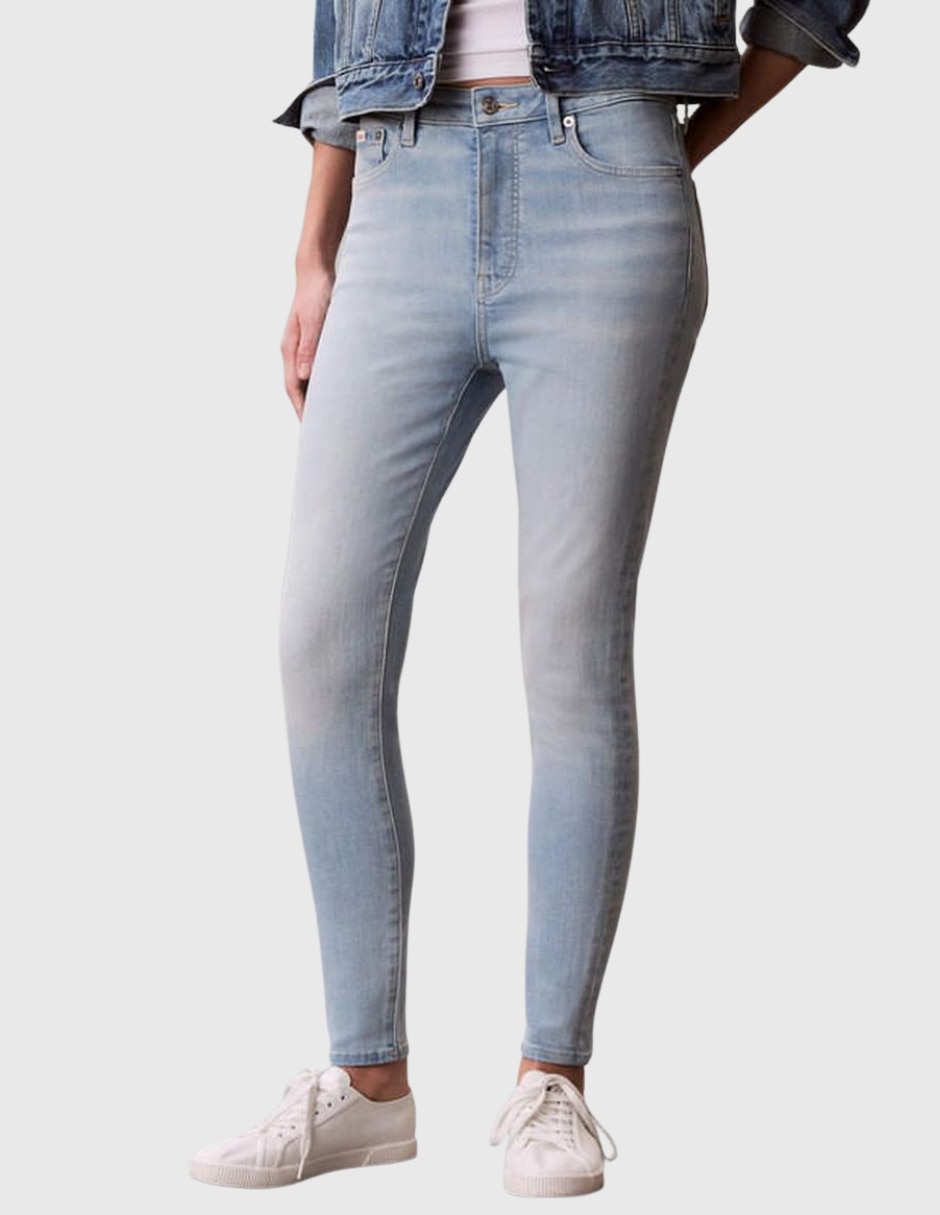 Jeans/Jegging/Jeans jogger Regular Skinny 47F701G corte Media cintura para mujer