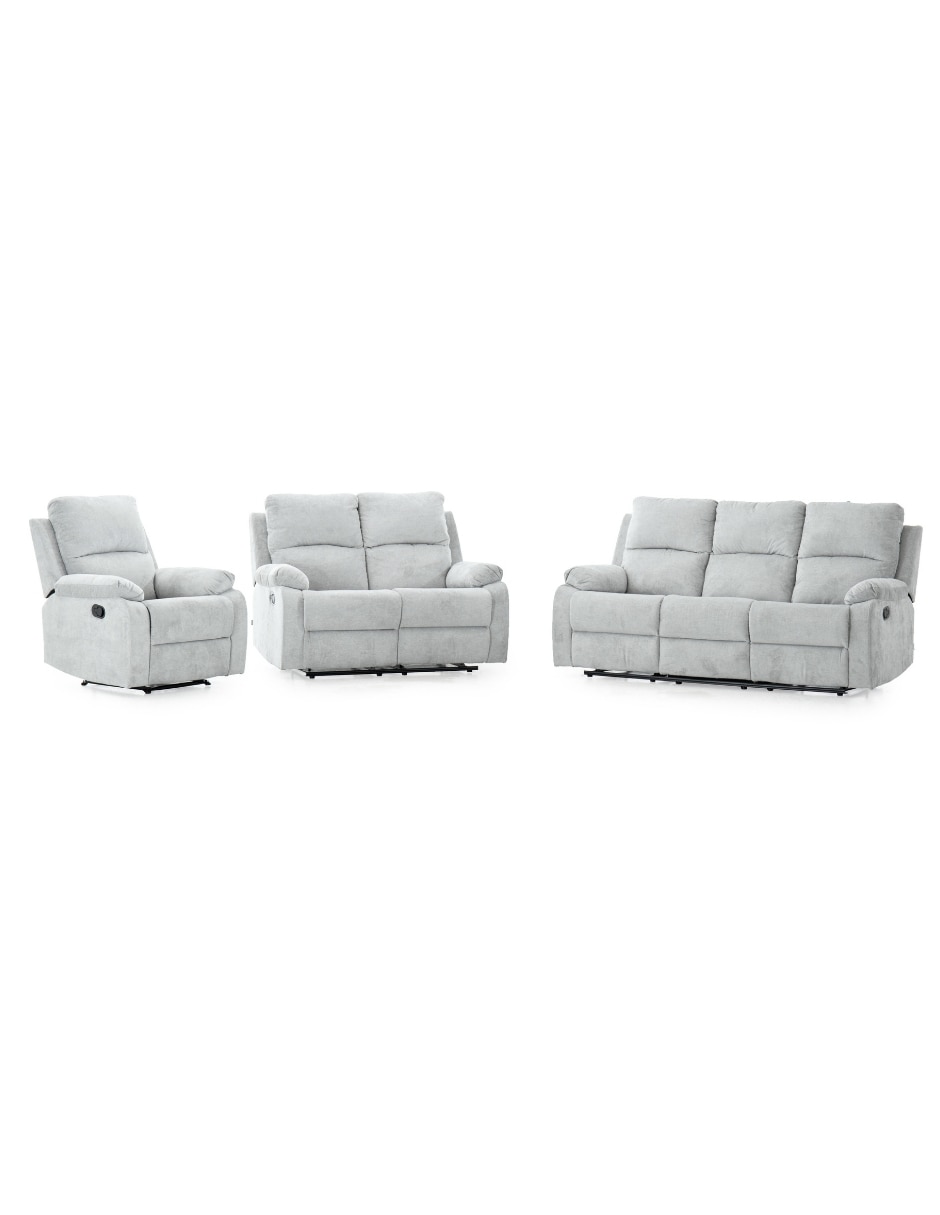 Sala 3 piezas Sala 321 reclinable Monza Easy Living
