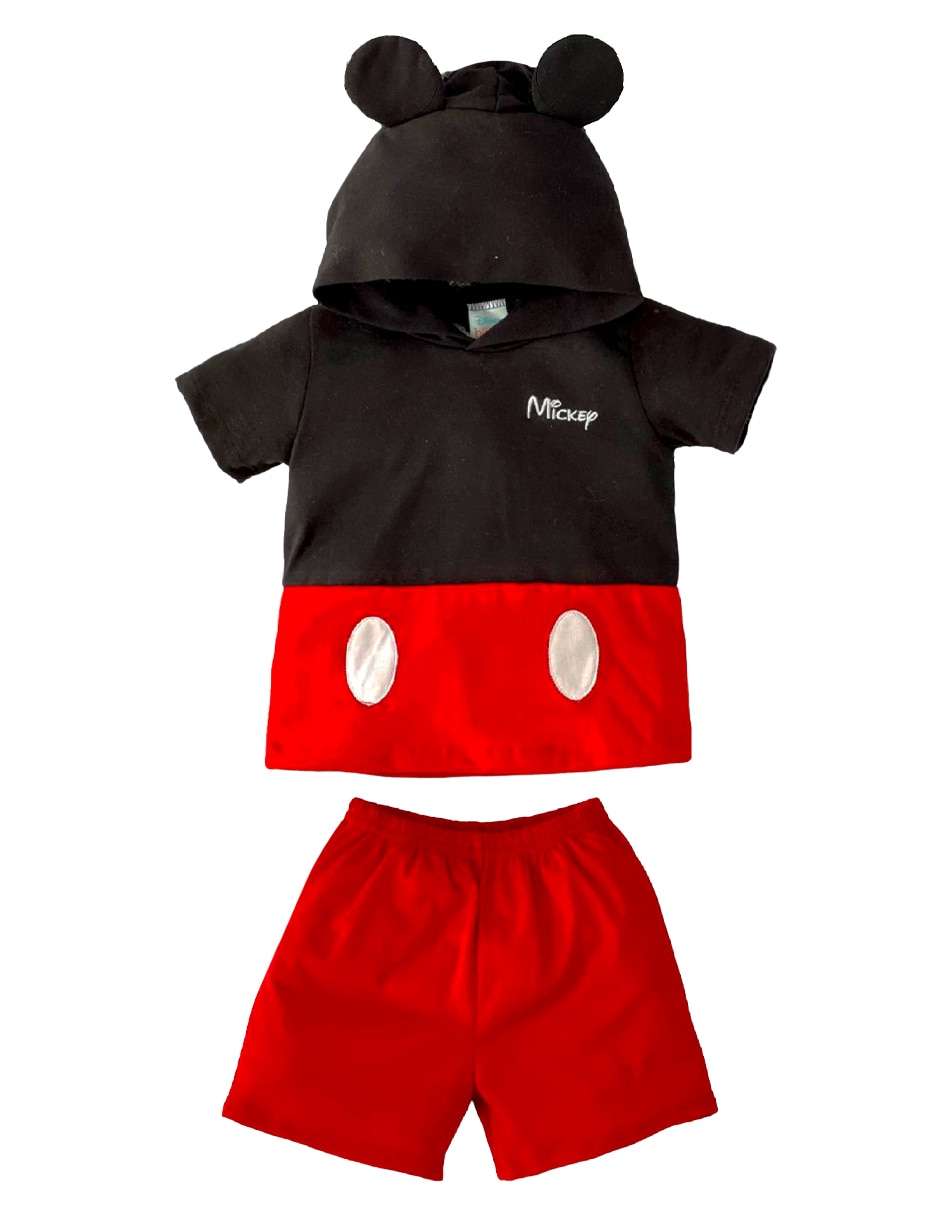 Conjunto ropa casual disney mickey mouse de algodón para niño