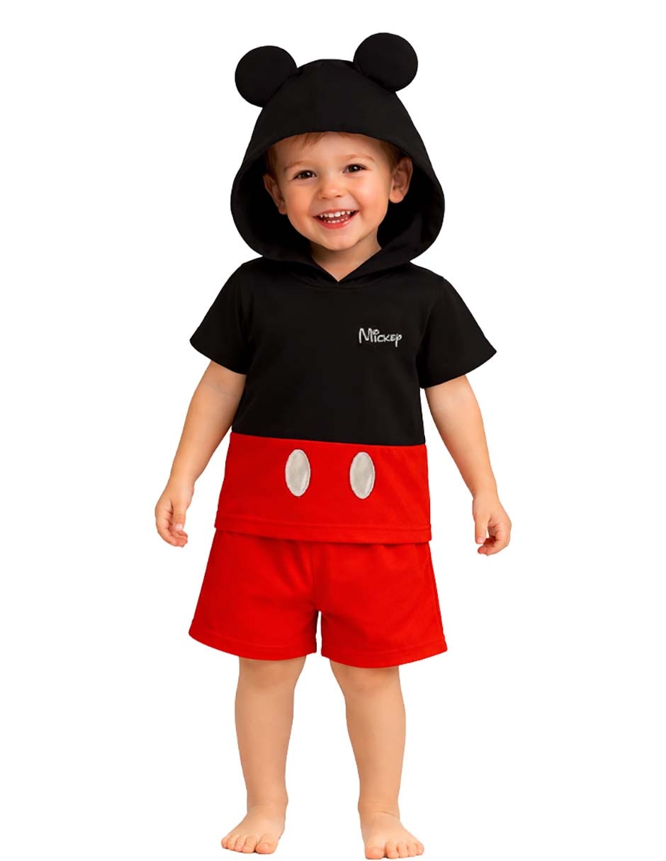 Conjunto ropa casual disney mickey mouse de algodón para niño