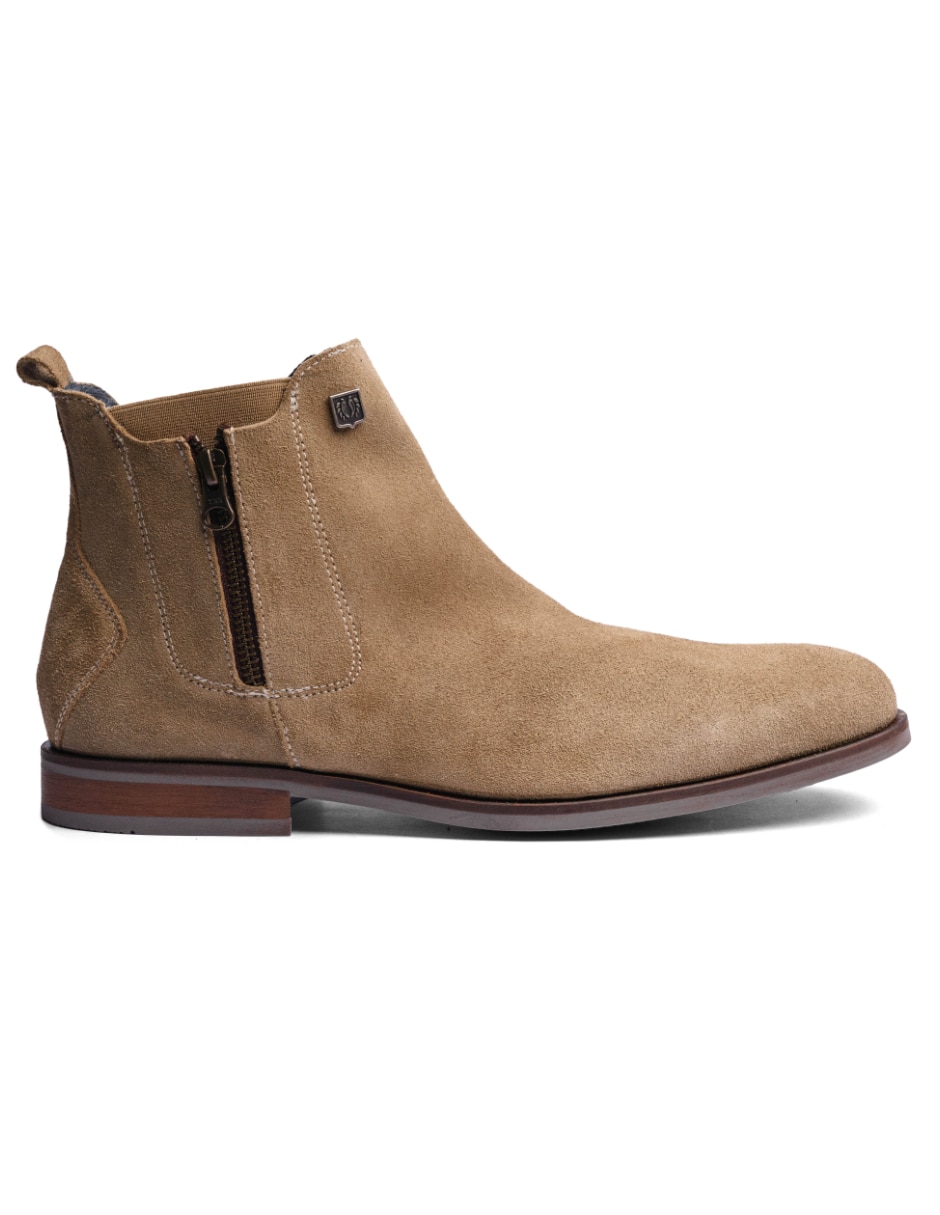 Botas hombre black peppers de piel para hombre