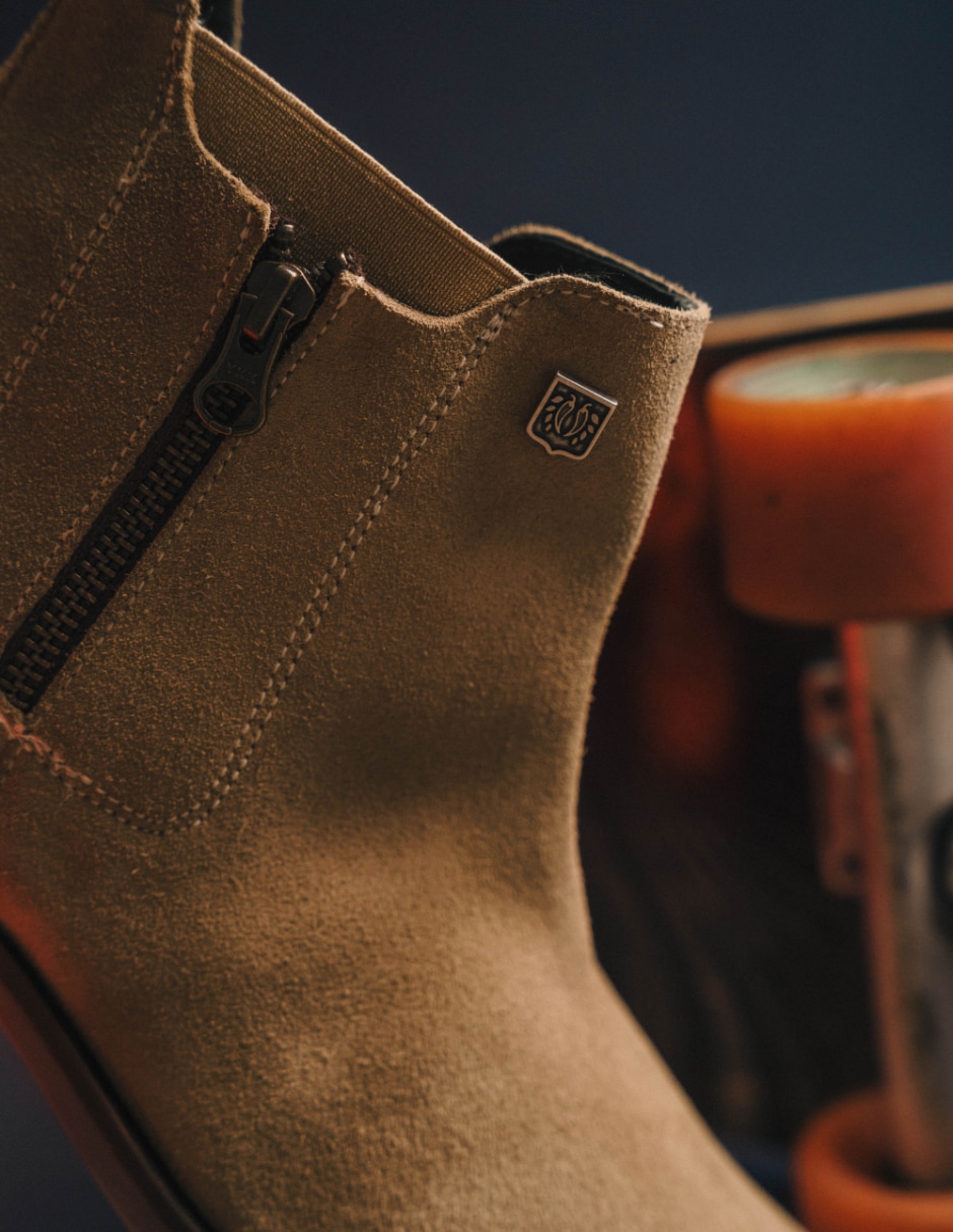 Botas hombre black peppers de piel para hombre