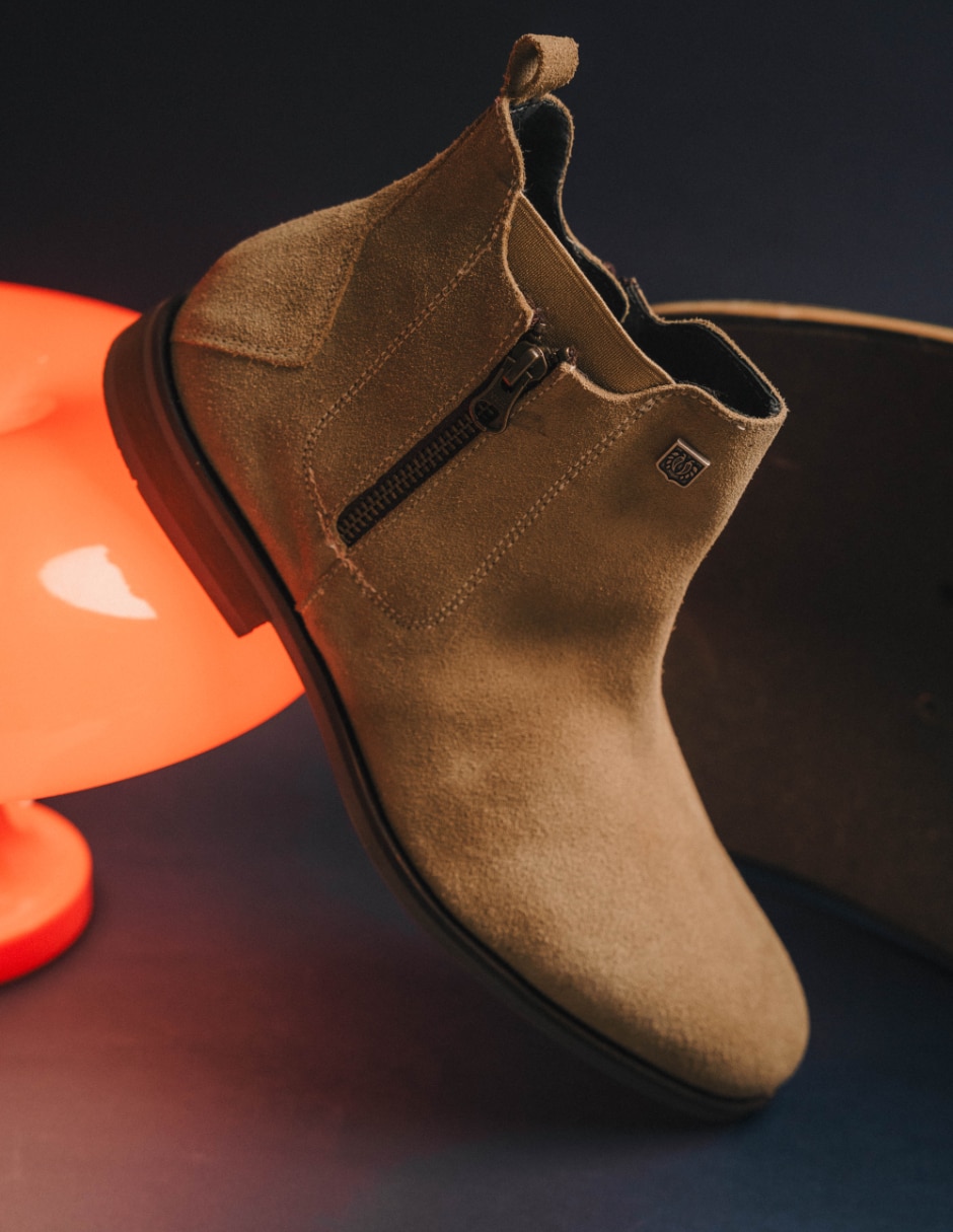 Botas hombre black peppers de piel para hombre