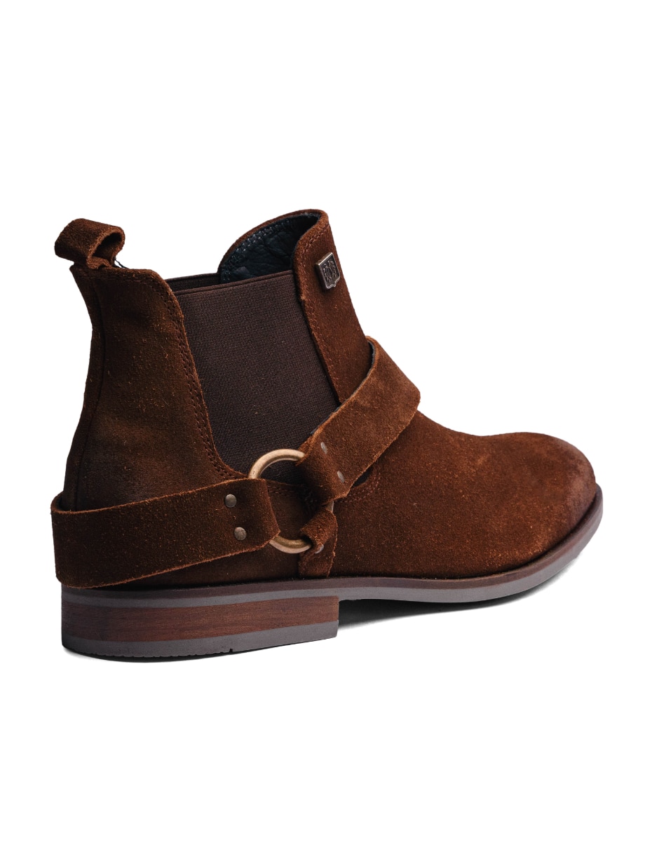 Botas hombre black peppers de piel para hombre