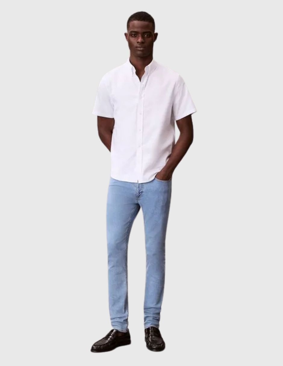 Jeans regular lavado medio para hombre 3