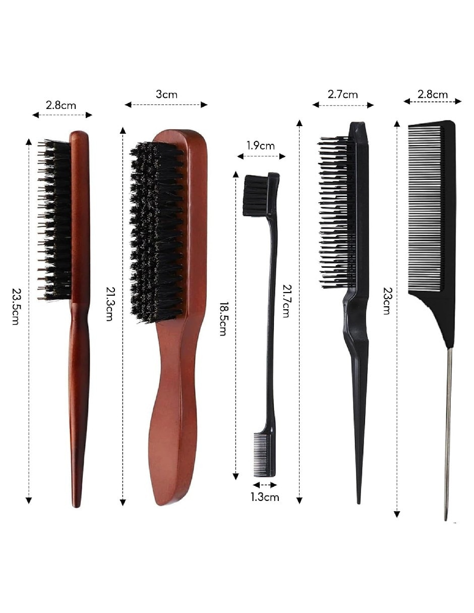 Cepillo para Cabello de Plástico 2