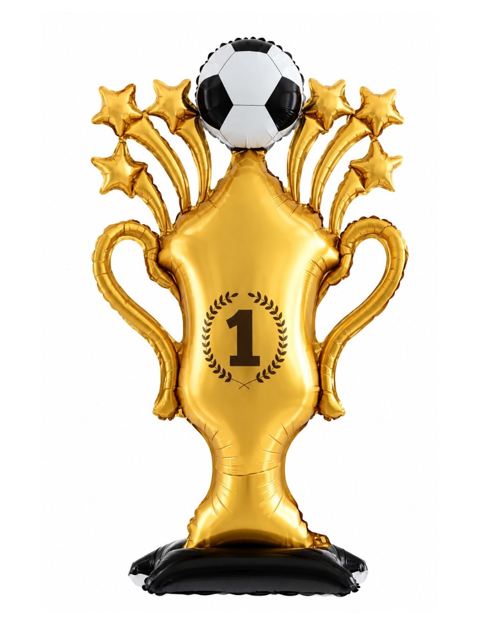 Globo metálico de fœtbol Globo metálico de fœtbol