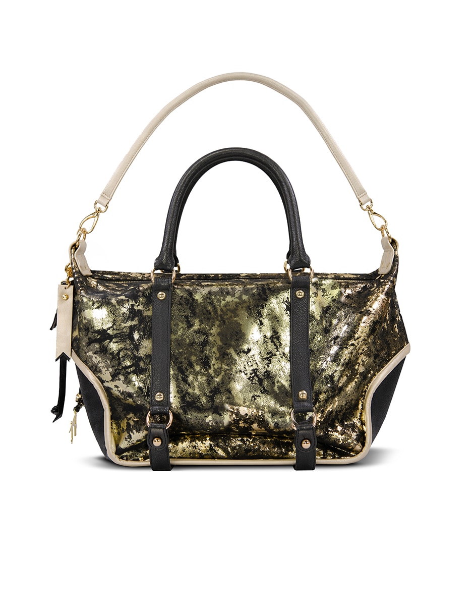 Bolsa tote altura siete de piel para mujer