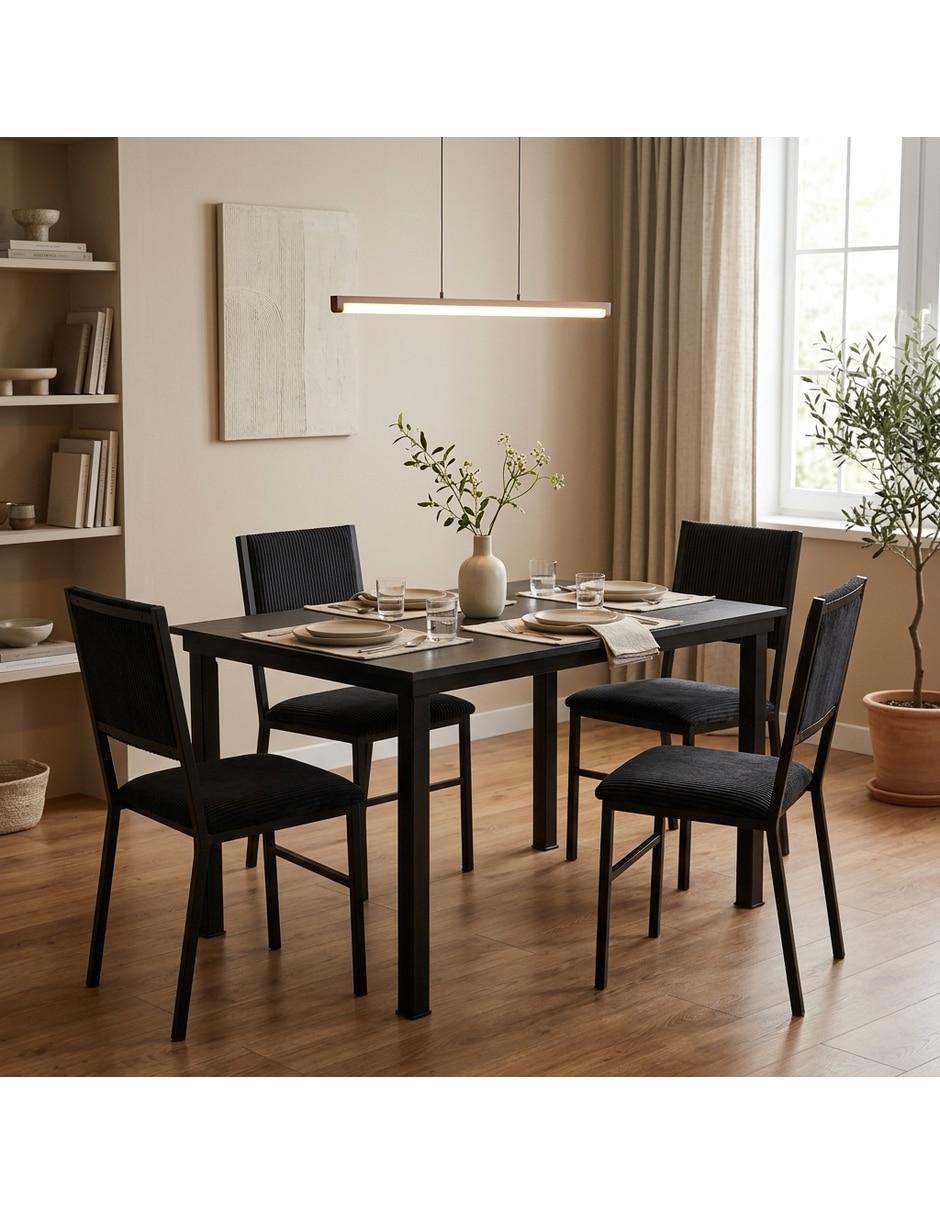 Comedor zovi sochic para 4 personas de mdf
