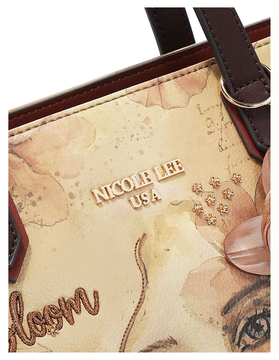 Bolsa shopper nicole lee reflection of love para mujer