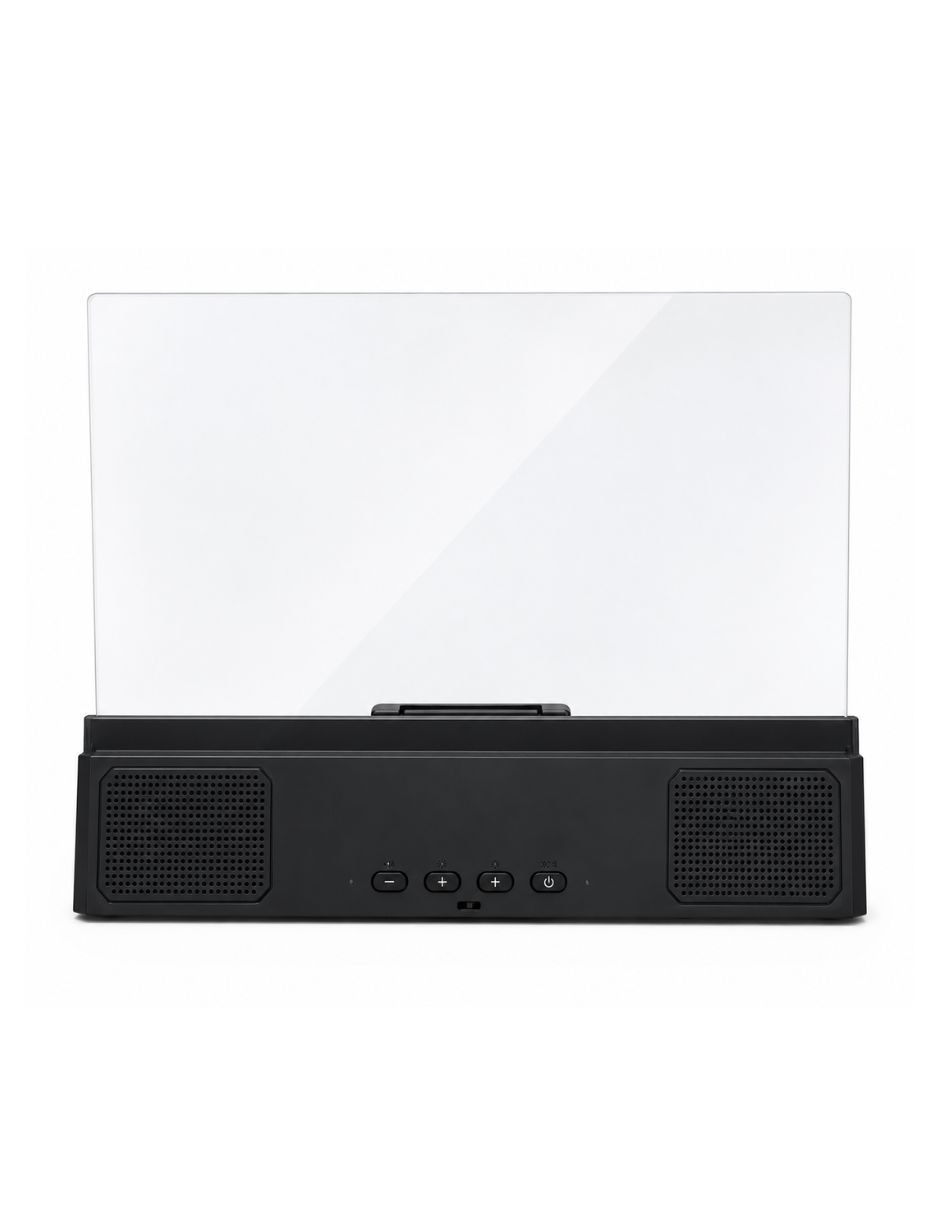 Soporte celular con amplificador pl‡stico 4