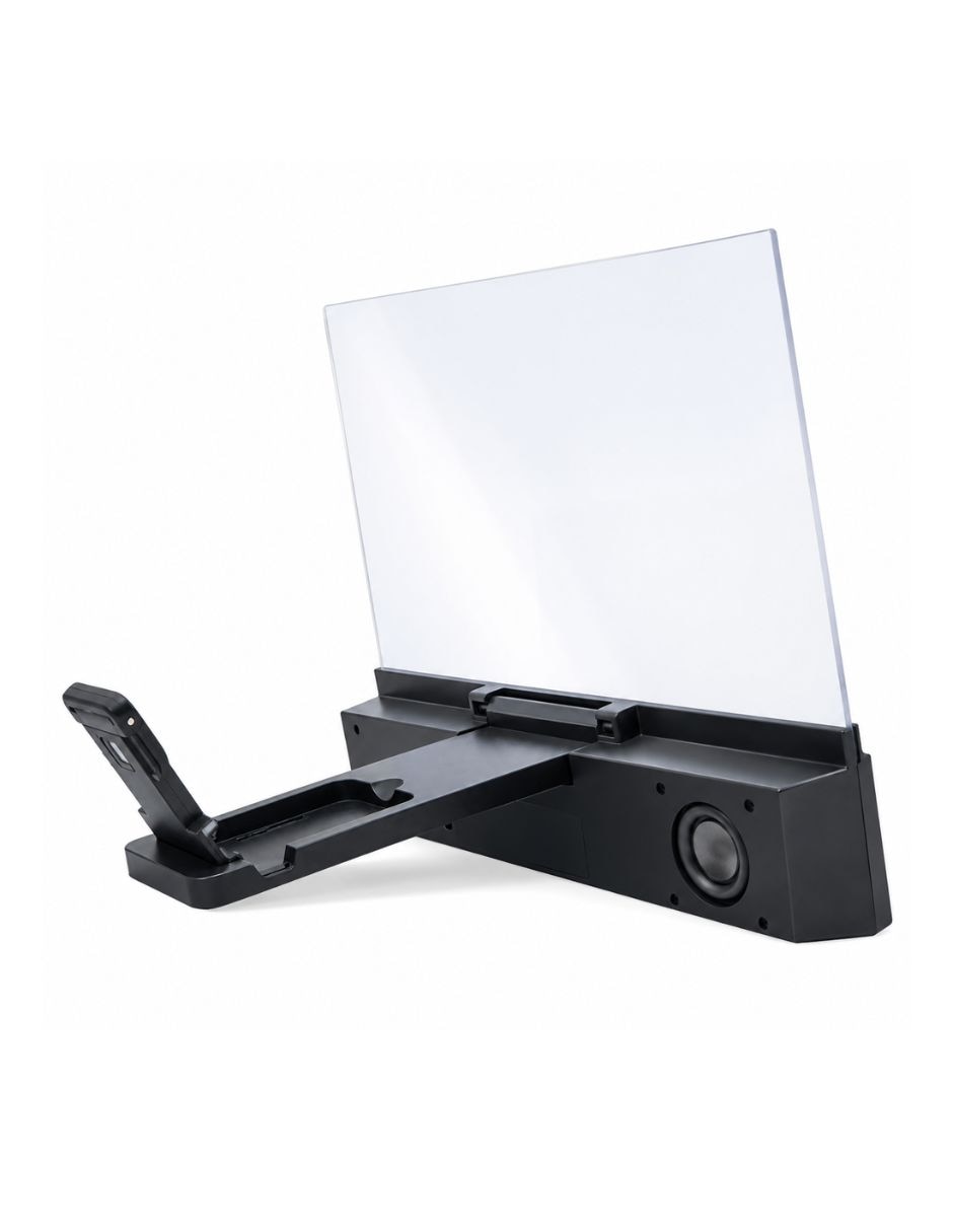 Soporte celular con amplificador pl‡stico