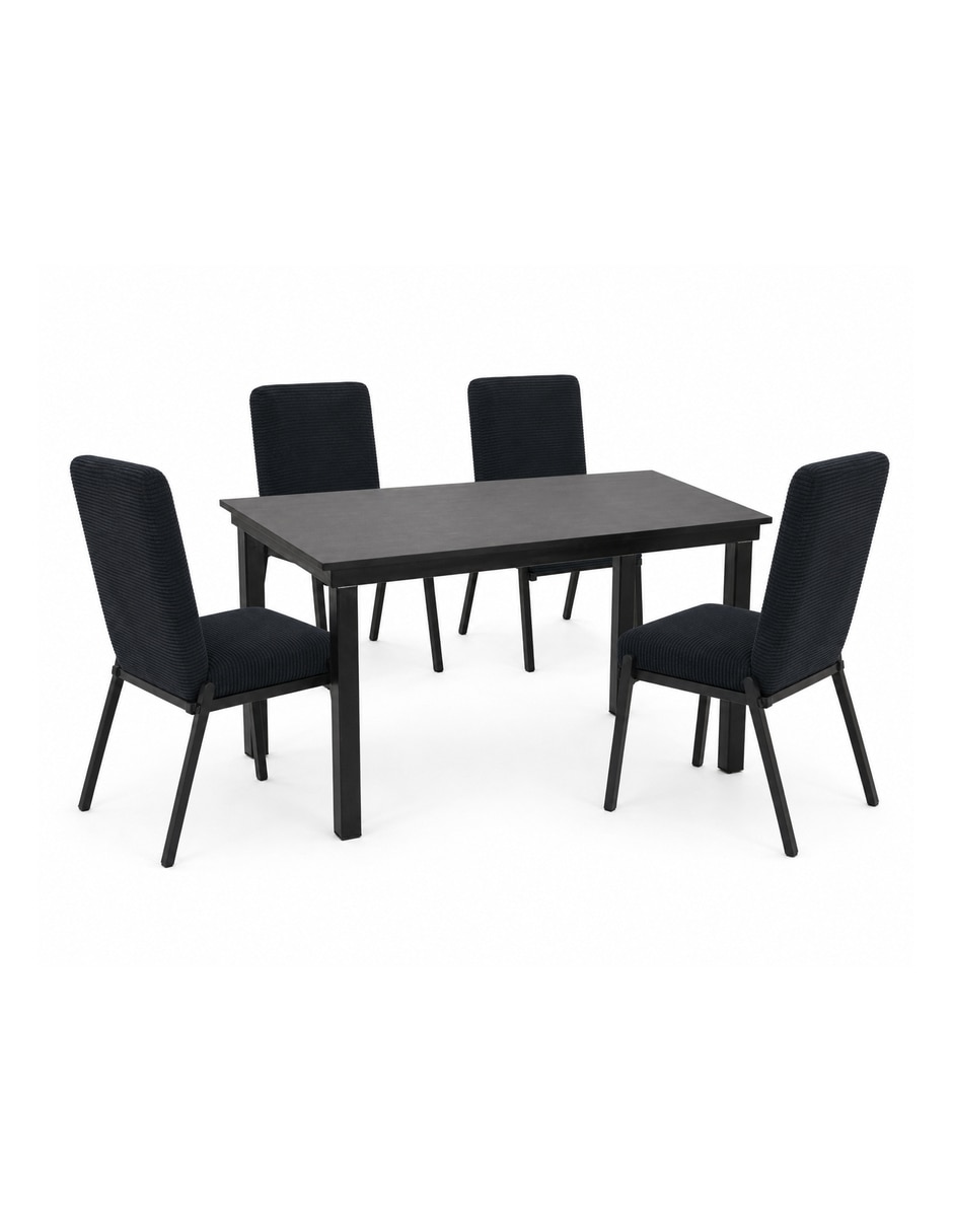 Comedor zovi + zenta sochic para 4 personas de mdf