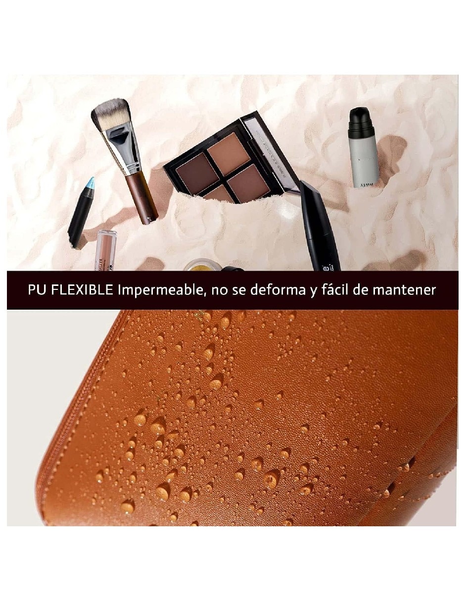 Cosmetiquera para maquillaje genérica cosmetiquerasde cuero individual piezas para mujer