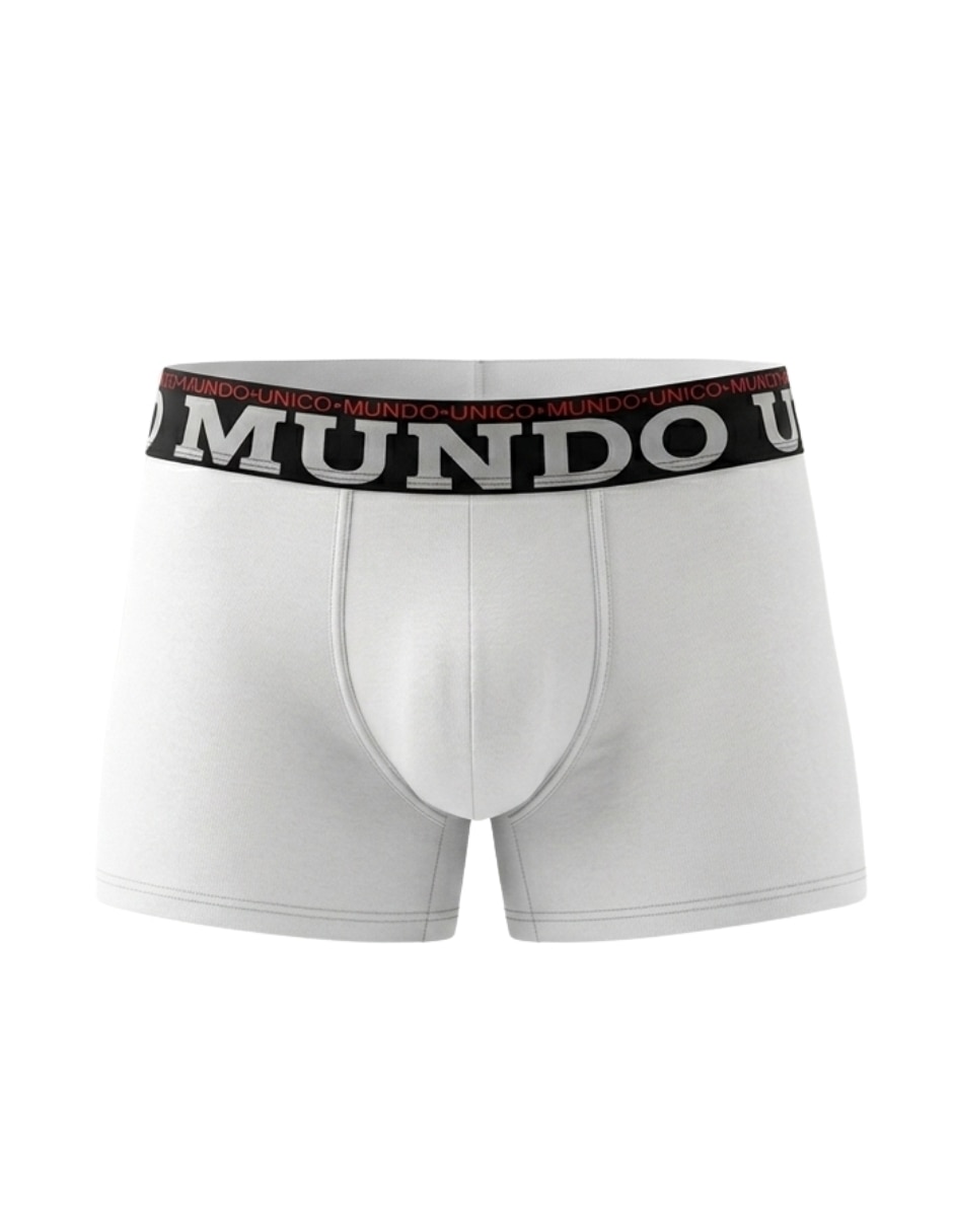 Bóxer mundo unico y elastano para hombre 3 piezas