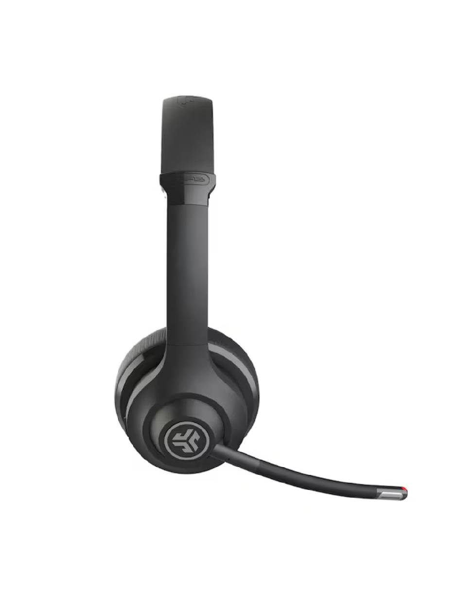 Audífonos over-ear jlab go work wireless office headset alámbrica e inalámbrica con cancelación de ruido
