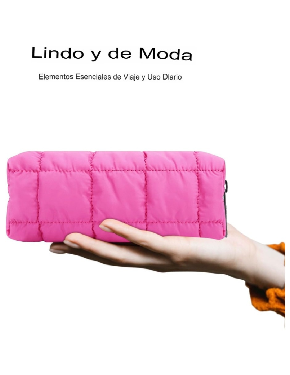 Cosmetiquera para maquillaje cosmetiquerasde tela individual piezas para mujer 3