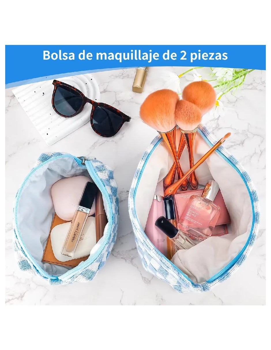 Set cosmetiquera para maquillaje genérica cosmetiqueras2 piezas para mujer